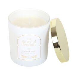 Something Different The Story of Serenity Vanilla & Coconut Candle in White - thumbnail 1