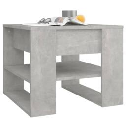 Berkfield Home Coffee Table Concrete Grey 55.5x55x45 cm Engineered Wood - thumbnail 6