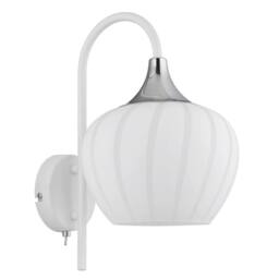Netlighting Maxy Dome Wall Lamp White Matt Opal Glass Shade 1x E27 - thumbnail 2