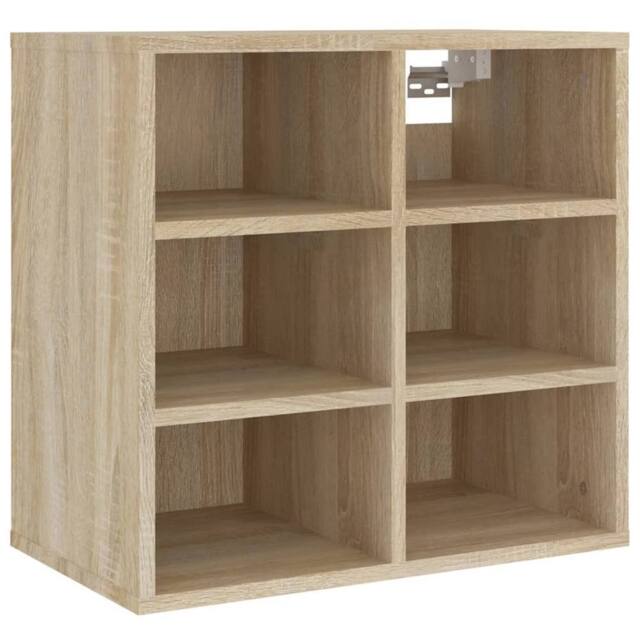 Berkfield Home Shoe Cabinet Sonoma Oak 52.5x30x50 cm in Light Oak - image 1