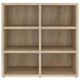 Berkfield Home Shoe Cabinet Sonoma Oak 52.5x30x50 cm in Light Oak - thumbnail 4