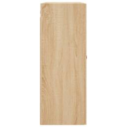 Berkfield Home Wall Mounted Cabinets 2 pcs Sonoma Oak 69.5x34x90 cm in Light Tan - thumbnail 7