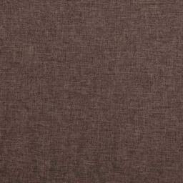 Berkfield Home Linen-Look Blackout Curtains with Hooks 2 pcs Taupe 140x225 cm in Dark Brown - thumbnail 4