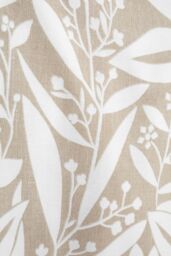 Catherine Lansfield 'Sorrel Leaf' Reversible Duvet Cover Set in Natural - Size: Single - thumbnail 5