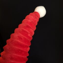 Samuel Alexander 67cm Standing Plush Christmas Gonk with Grooved Hat in Red - thumbnail 5