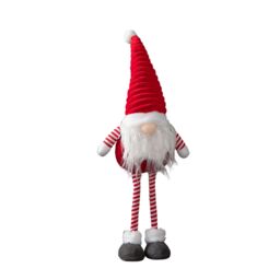 Samuel Alexander 67cm Standing Plush Christmas Gonk with Grooved Hat in Red - thumbnail 8