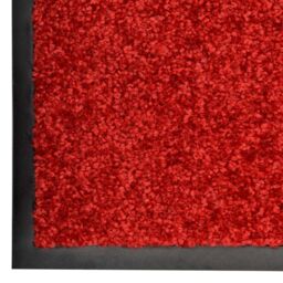 Berkfield Home Doormat Washable Red 40x60 cm - thumbnail 3