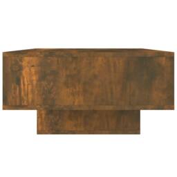 Berkfield Home Coffee Table Smoked Oak 105x55x32 cm Engineered Wood in Brown - Size: 105 x 55 x 32 cm - thumbnail 5