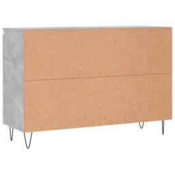 Berkfield Home Sideboard Concrete Grey 104x35x70 cm Engineered Wood - Size: 104 x 35 x 70 cm - thumbnail 8