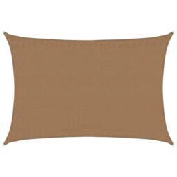 Berkfield Home Sunshade Sail 160 g/m¬≤ Taupe 3.5x5 m HDPE - thumbnail 2