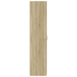 Berkfield Home Highboard Sonoma Oak 40x42.5x185 cm Engineered Wood in Brown - thumbnail 5