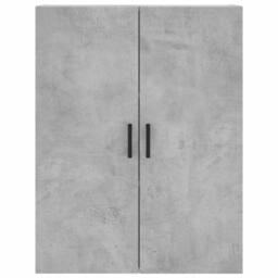 Berkfield Home Highboard Concrete Grey 69.5x34x180 cm Engineered Wood - thumbnail 6