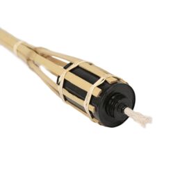 Harbour Housewares Bamboo Garden Fire Torches - 113cm - Pack of 6 in Natural - thumbnail 4