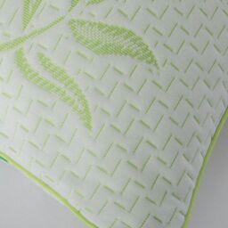 Snug City Memory Foam V Shape Pillow Orthopedic Maternity Support Soft Cover in Green - thumbnail 3