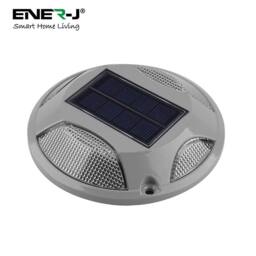 ENER-J Pack of 2 Solar Ground Lights 16 LED IP65 Colour Switchable 6000K Blue in Grey - thumbnail 3
