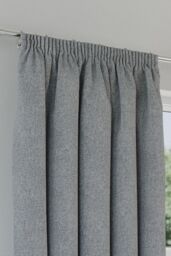 Enhanced Living 100% Blackout Pencil Pleat Thermal Energy Saving Curtains - Ideal for Living Rooms & Bedrooms - Size: 168 cm width x 229 cm drop - thumbnail 2