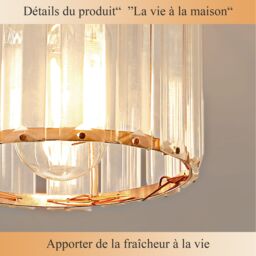 Pheashine Modern Gold Crystal Ceiling Light, E27, Bulb Not Included, 13cm - thumbnail 6