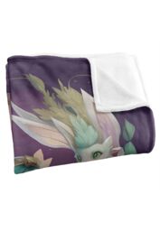 JQ Licensing James Piazza Fairy With Blue Hair Silky Touch Super Soft Throw Blanket 152 X 127 cm in White - thumbnail 3