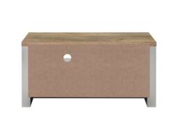 Birlea TV Unit Blue Oak Highgate Small Entertainment Navy Farmhouse Shabby Chic in Grey - thumbnail 7