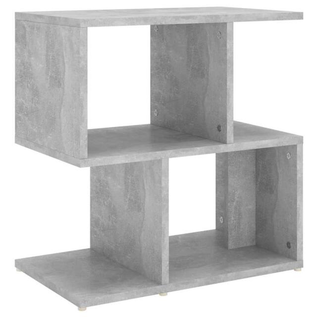 Berkfield Home Bedside Cabinet Concrete Grey 50x30x51.5 cm Engineered Wood - image 1