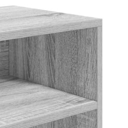 Berkfield Home Book Cabinet Grey Sonoma 60x30x71.5 cm Engineered Wood - thumbnail 7