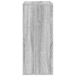 Berkfield Home Book Cabinet Grey Sonoma 60x30x71.5 cm Engineered Wood - thumbnail 5