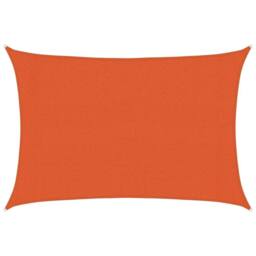 Berkfield Home Sunshade Sail 160 g/m¬≤ Orange 3x4 m HDPE - thumbnail 2
