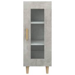 Berkfield Home Sideboard Concrete Grey 34.5x34x90 cm Engineered Wood - thumbnail 6