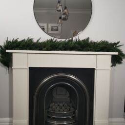 Samuel Alexander Premier 1.8M Festive Norfolk Pine Christmas Garland PE/PVC Tips in Green - thumbnail 6