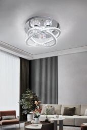 Accent Crystal Chandelier LED Pendant Light - thumbnail 3