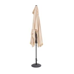 Charles Bentley 3m x 2m Rectangular Garden Umbrella Beige Or Light Grey - thumbnail 5