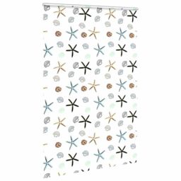 Berkfield Home Shower Roller Blind with Cassette 150x240 cm Fabric Width 146 cm in Black - thumbnail 3