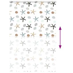 Berkfield Home Shower Roller Blind with Cassette 150x240 cm Fabric Width 146 cm in Black - thumbnail 5