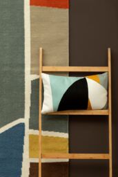 Orsina Bosie Ozella Curve Pattern Rectangular Cushion - thumbnail 4
