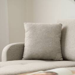 STILVORA 3-Seater Corner Sofa with Chaise in Beige & Grey - thumbnail 9