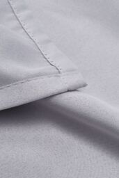 Garden Sanctuary Light Grey High Precision Blackout Curtains with Stainless Steel Grommets, 117cm W x 137cm H - Size: 117 cm W x 137 cm H - thumbnail 4