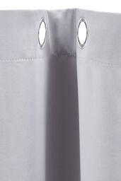 Garden Sanctuary Light Grey High Precision Blackout Curtains with Stainless Steel Grommets, 117cm W x 137cm H - Size: 117 cm W x 137 cm H - thumbnail 7