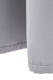 Garden Sanctuary Light Grey High Precision Blackout Curtains with Stainless Steel Grommets, 117cm W x 137cm H - Size: 117 cm W x 137 cm H - thumbnail 5