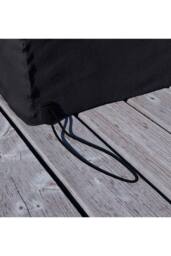 Home Discount Garden Vida Outdoor Furniture Cover UKFR Fabric 200 x 126 x 76 cm in Black - thumbnail 5