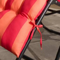 OHS Stripe Gravity Chair Seat Cushion Outdoor Garden Water Resistant - thumbnail 2