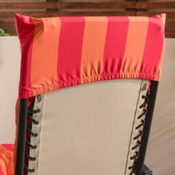 OHS Stripe Gravity Chair Seat Cushion Outdoor Garden Water Resistant - thumbnail 3