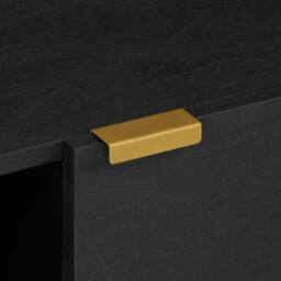 Berkfield Home Coffee Table Black 80x50x40 cm Engineered Wood - Size: 80 x 50 x 40 cm - thumbnail 8