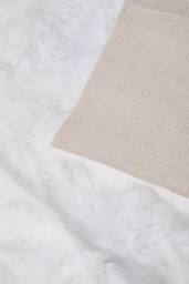 Living and Home Sleek Textured Plush Sofa Cover in White - Size: Medium - thumbnail 7