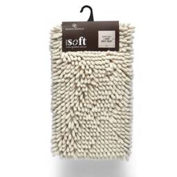 GAVENO CAVAILIA Miami Chenille Loop Bath Mat in Ivory - thumbnail 1