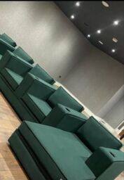HOB Furniture Thomas Chaise Individual Cinema Seating - 12ftx5ft in Dark Green - thumbnail 2