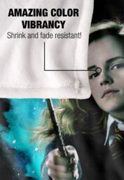 Warner Brothers Harry Potter Hermione Ready Blanket 152 x 127 cm in White - thumbnail 4