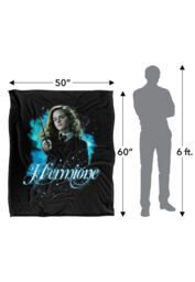 Warner Brothers Harry Potter Hermione Ready Blanket 152 x 127 cm in White - thumbnail 5