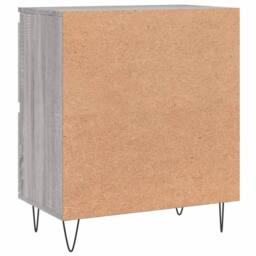 Berkfield Home Sideboard Grey Sonoma 60x35x70 cm Engineered Wood - Size: 60 x 35 x 70 cm - thumbnail 8