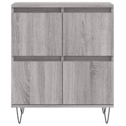 Berkfield Home Sideboard Grey Sonoma 60x35x70 cm Engineered Wood - Size: 60 x 35 x 70 cm - thumbnail 5