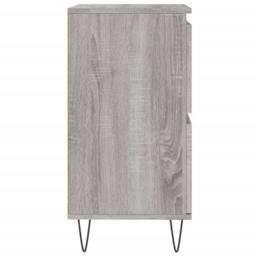 Berkfield Home Sideboard Grey Sonoma 60x35x70 cm Engineered Wood - Size: 60 x 35 x 70 cm - thumbnail 7